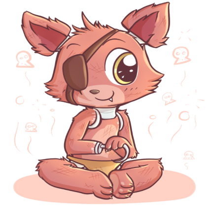 Cute Foxy Roblox decal