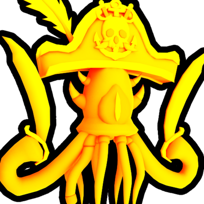 Gold Pirate Squid