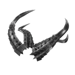 Silver Reborn Venom Horns