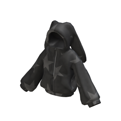 black star bunny hoodie