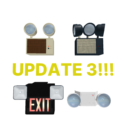 Emergency lights + Exit Signs