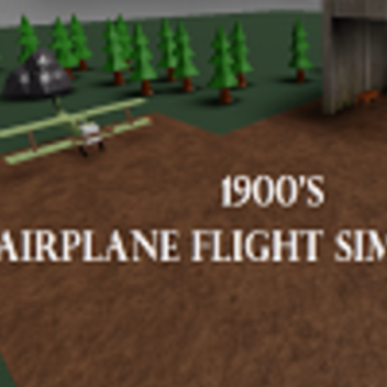 1900s Airplane Flight Simulator