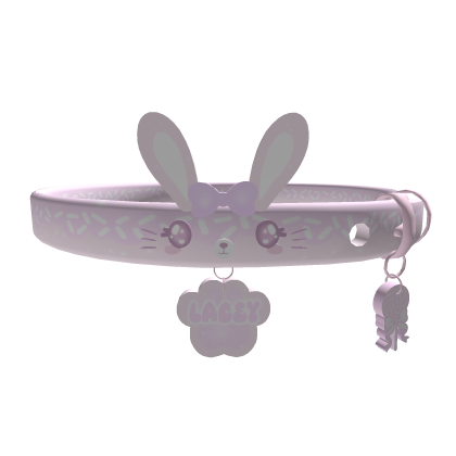 . ‿ ♡pink kawaii bunny collar 1.0 ! !