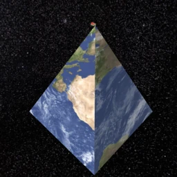 Triangle Earth icon