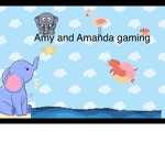 Amy and Amanda gaming