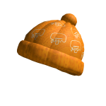 Orange Cozy Builder_Boy Designer Beanie