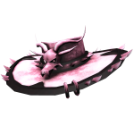 Black & Pink Vultures Hat