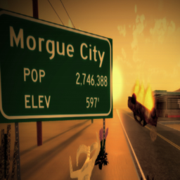 Highway outside Morgue City, PE