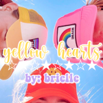 - yellow hearts -