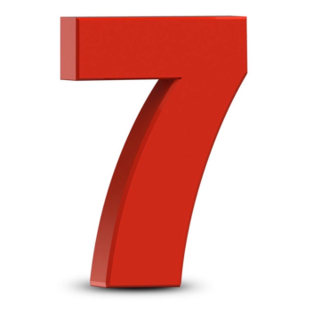 The seven hidden items