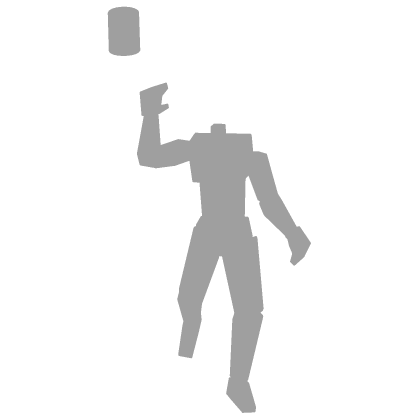 Headless Aura fly pose idle thumbnail
