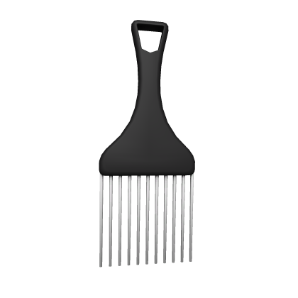 Black Hair Clip Top Roblox item