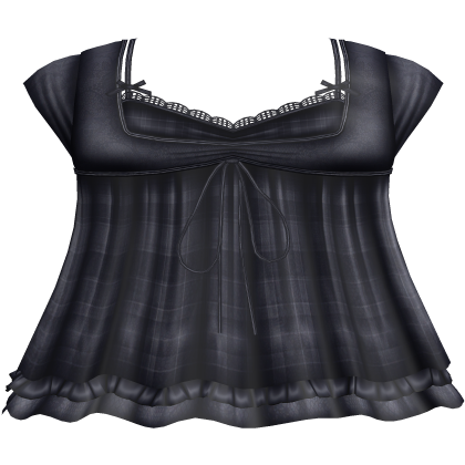 pretty gothic ruffled dress w tank top navy blue