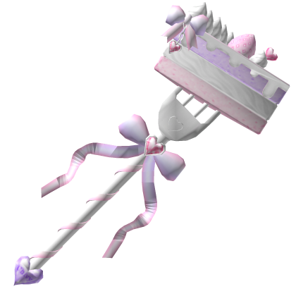 Cute Sweet Cake Fork - Purple Pink