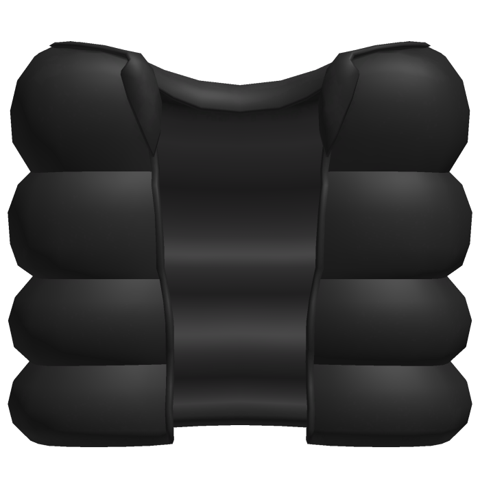 black cozy puffer vest