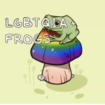 LGBTQIA+ Frogs!