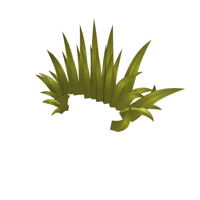 Dark Yellow Punk Mohawk w Horns