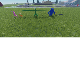 rainbow friends are attacking the city! (RP)