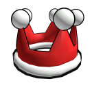 Cartoony Santa Crown