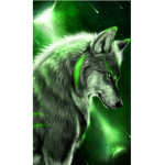 white spirit wolves