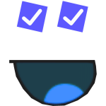 Blue Verified Epic Face