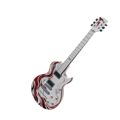 White y2k Guitar/Night Fire[2AM]