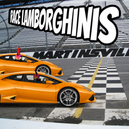 Race With Bugatti Cars