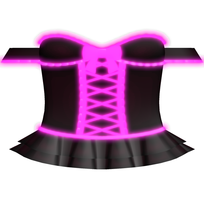 [GLOWING] halloween | pink LED halloween dress