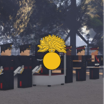 | • Royal Wellington Barrack of the commander • |