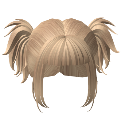 Blonde Cheap Y2K Double Spiky Hair Roblox item