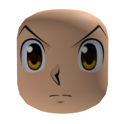 Wajah Anime Fearless Kid - Roblox