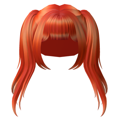 Orange Cyberpunk Lush School Girl Hair thumbnail