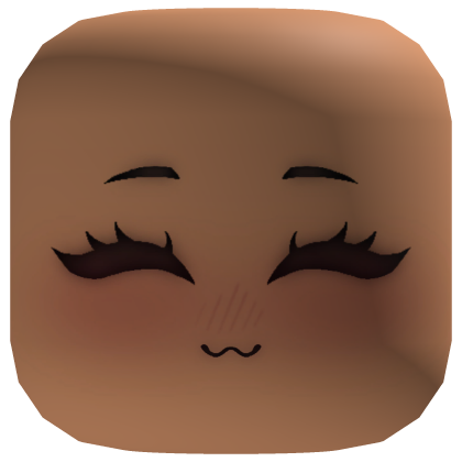 Chibi Doll Blush Face Roblox item