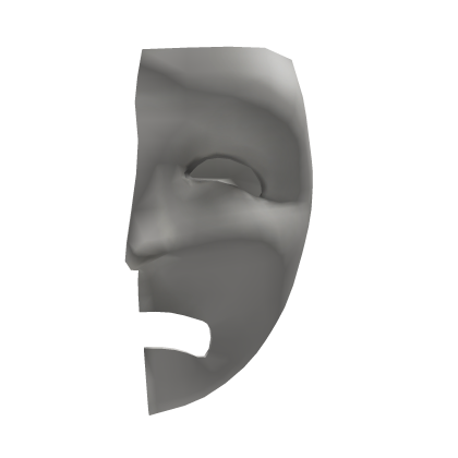 Classic Tragedy Half Mask [L] Roblox item