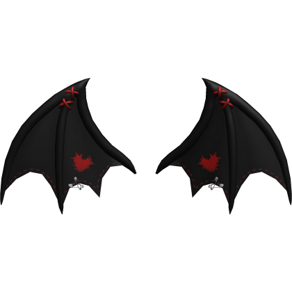 Cute Bat Wings – Red Roblox item