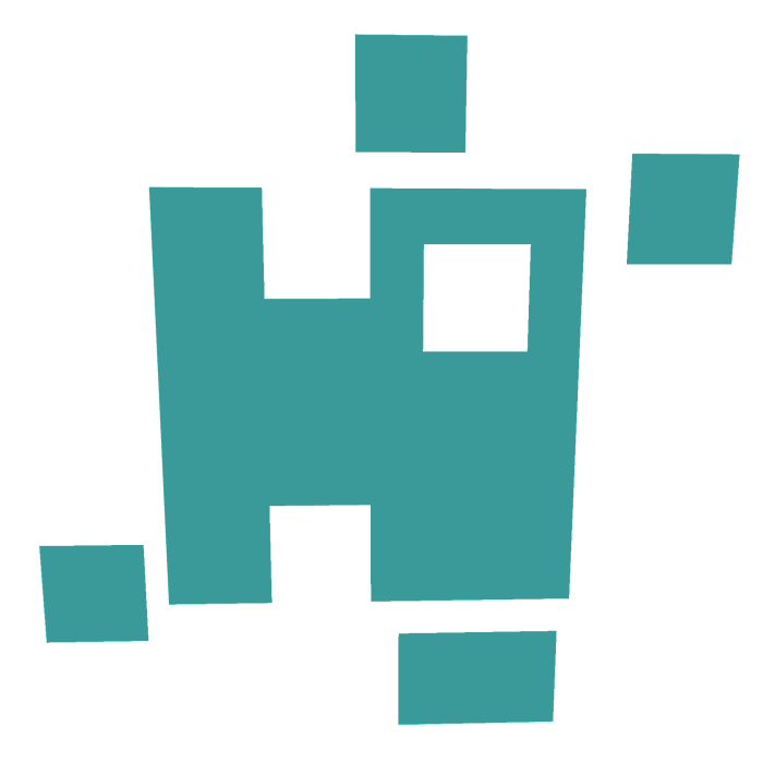 Cyan Eye Glitch