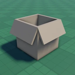 Cardboard Building icon