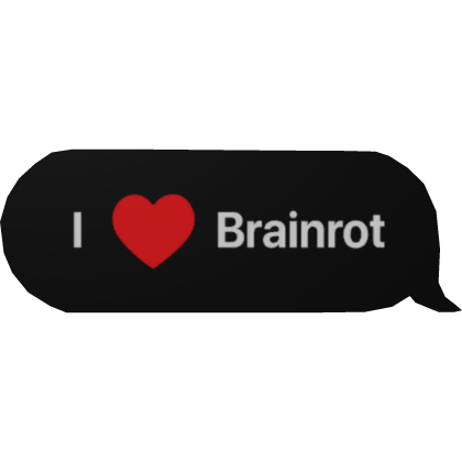 I Love Brainrot Roblox item