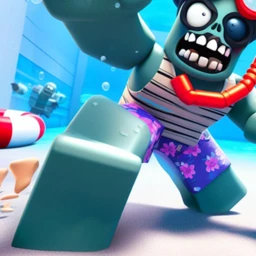 Escape The Zombie Pool Obby! icon