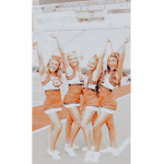 Preppy cheer team