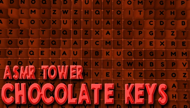 [🍫Glass] Keyboard ASMR Tower