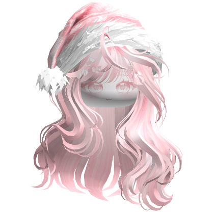 Cute Christmas Waves w/ Charms (Light Pink)