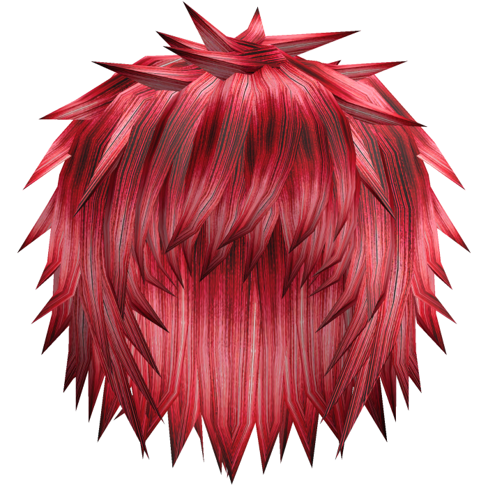 Red Spiky Emo Vkei Anime Boy Hair