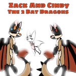 Zack And Cindy The Bat Dragons