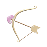  Cupid’s Bow and Arrow Clip