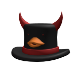 Evil Duck Top Hat