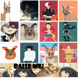 Raise an anime floppa
