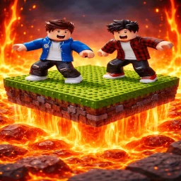 escape lava for block icon