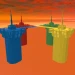 Tower battle in the lava icon