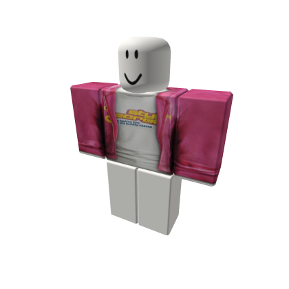 Pink Open Hoodie W Tee Roblox NoFilter